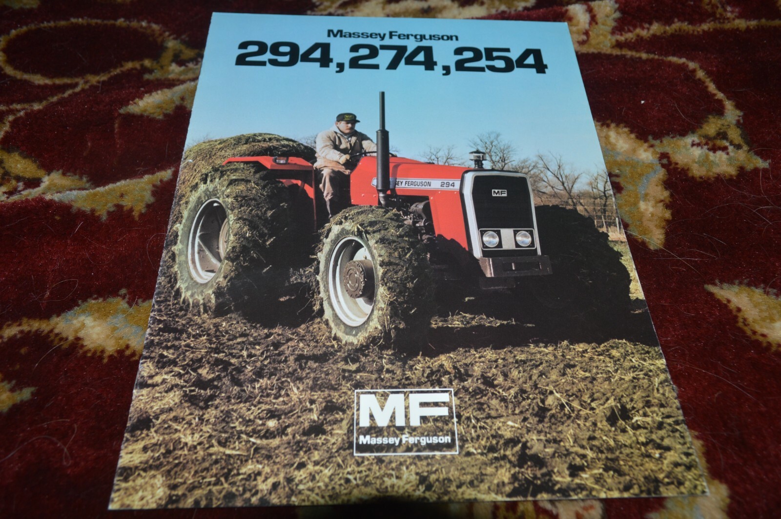 Massey Ferguson 294 274 254 Tractor Brochure FCCA