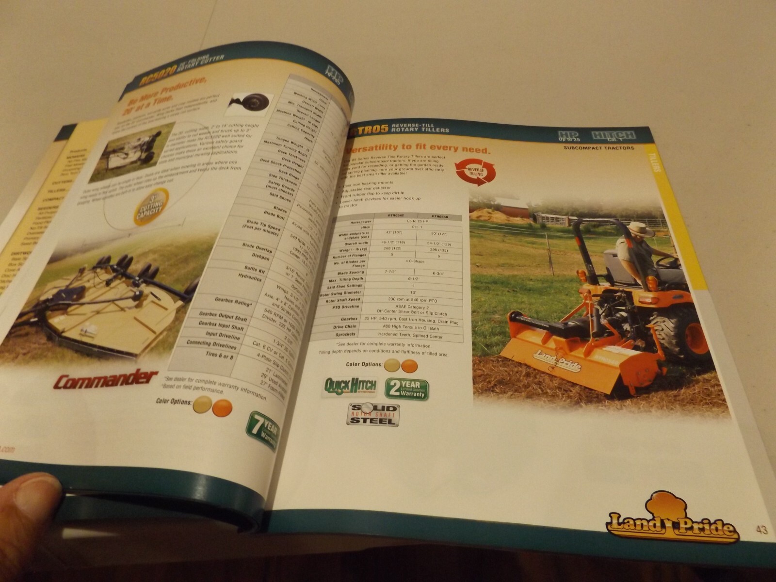 LAND PRIDE PRODUCT GUIDE Over 300 Products To Fit Your Lifestyle, 10/1/16