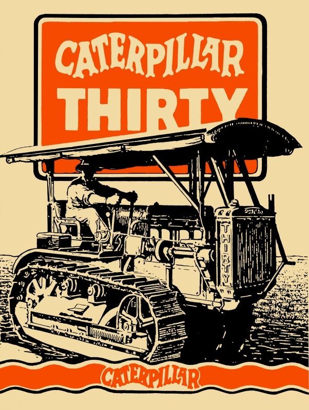1927 Cat Model Thirty, 30 Tractor NEW METAL SIGN: 12×16&Prime; Free Shipping