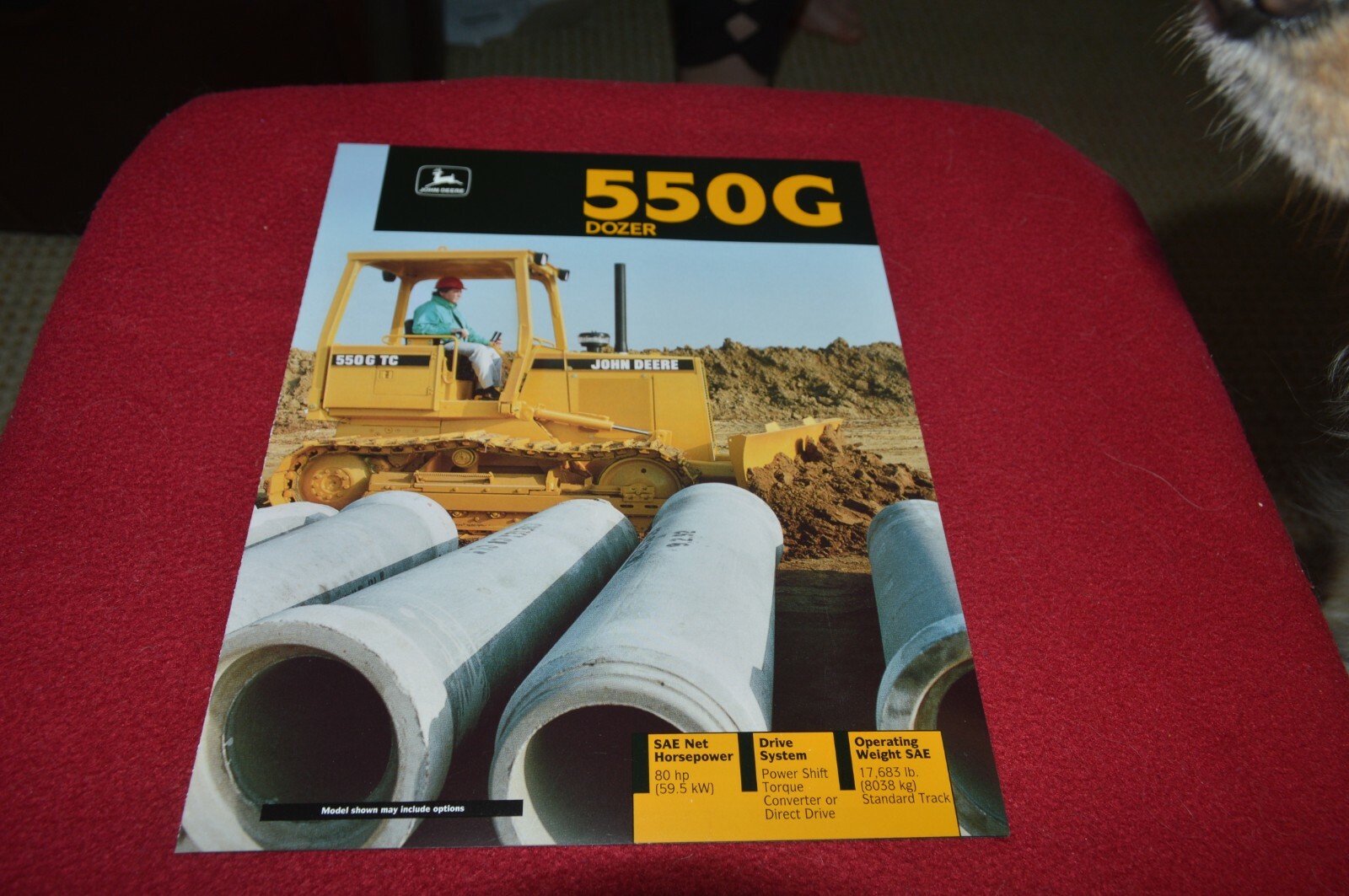 John Deere 550G Crawler Dozer Brochure FCCA