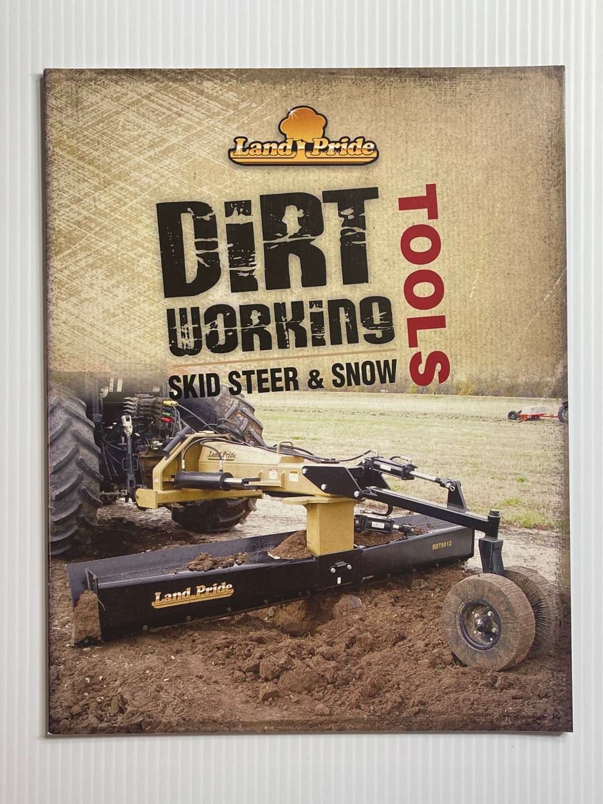 Land Pride Dirt Working Tools Sales Brochure *2011* (Showroom Sales Book)