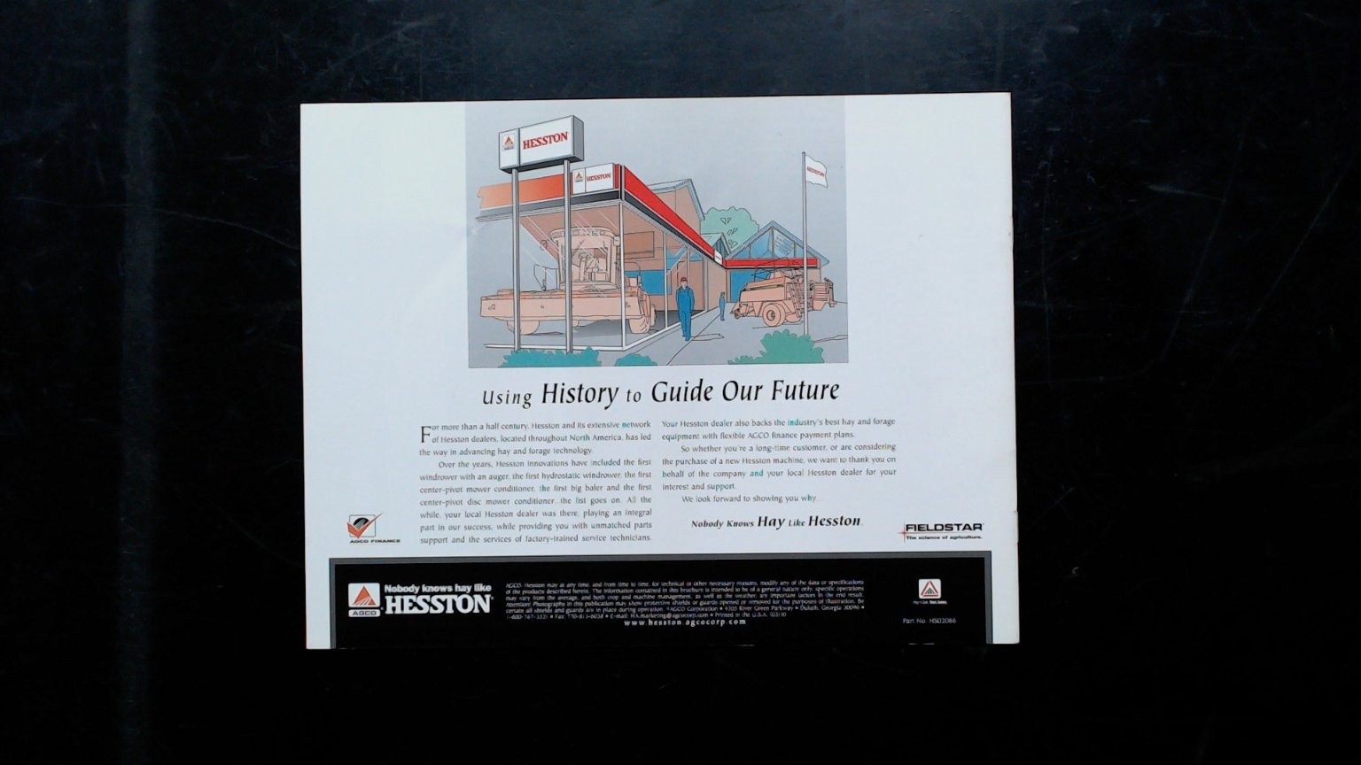 Hesston Rectangular Balers Brochure 4655 4590 4570 4550 Vintage Agriculture