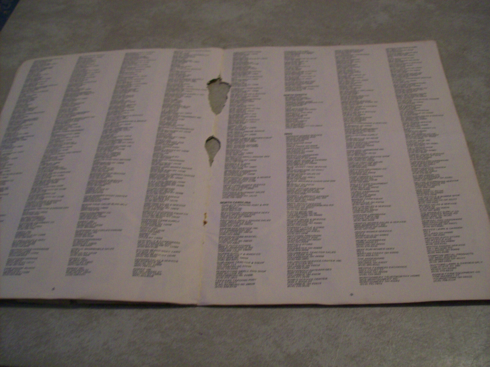 vintage REMINGTON gasoline chain saw authorized service centers brochure