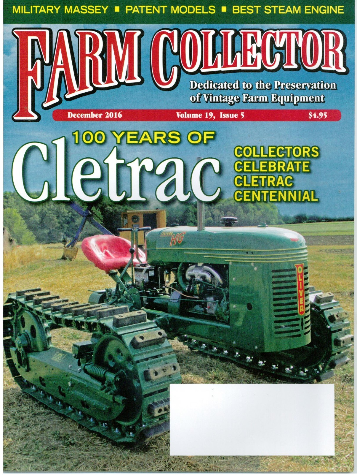 Cletrac 100 years, Best 110 HP Steam Engine, Massey Ferguson 40 Military Tractor