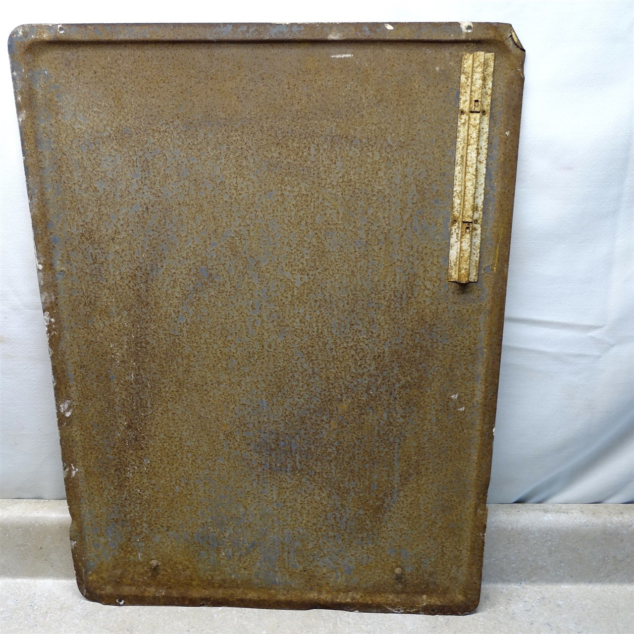 Vintage Super Q Fertilizer Sign Therm, V-G Chem. Co. Ag-Farm Ad, Metal 18&Prime; X 24&Prime;