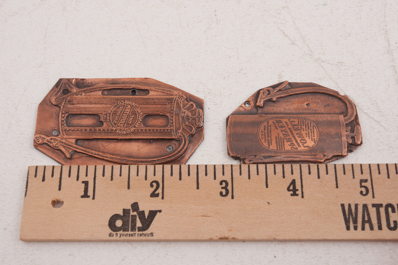 Perfection & Lowell Sprayers Printers Block Advertising (A5L-4) Unmounted