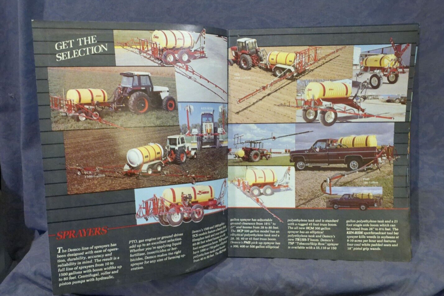 Demco « Get The Leader » Application Equipment And Gravity Wagons Sales Brochure