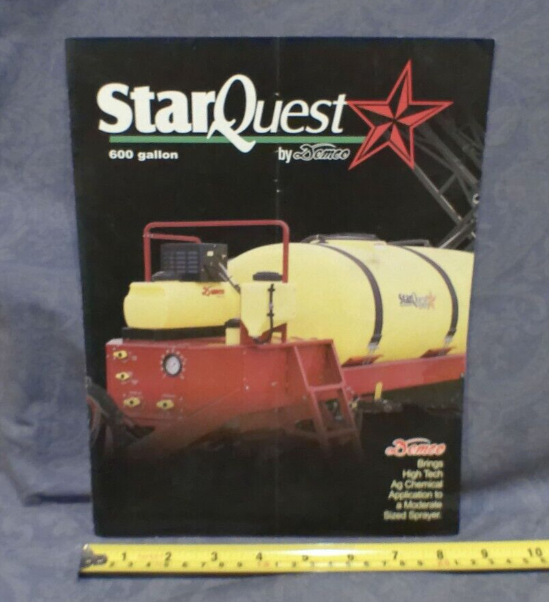 StarQuest 600 Gallon Sprayer By Demco Sales Brochure