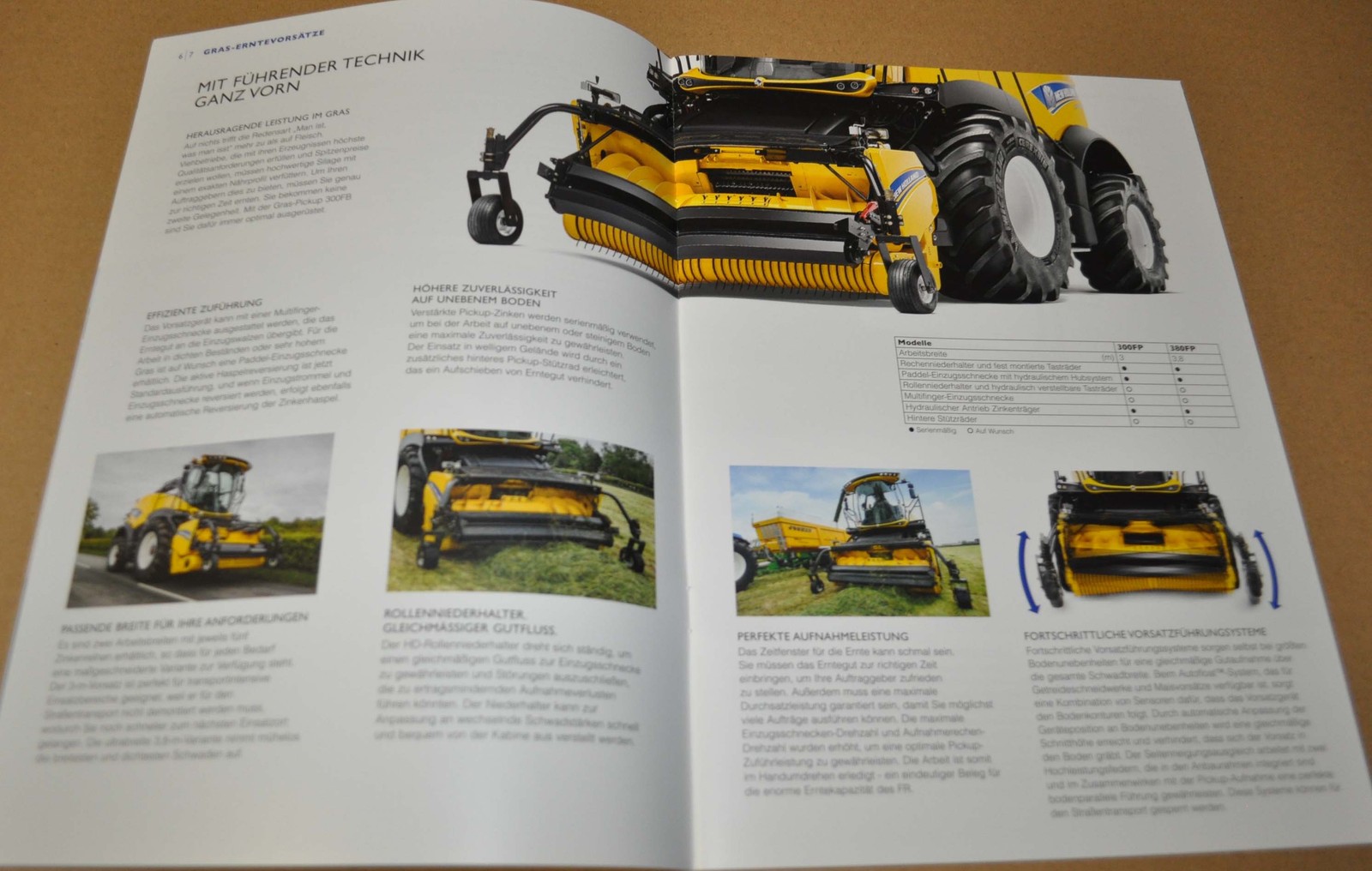 2015 New Holland FR Forage Cruiser Harvester Brochure Prospekt DE