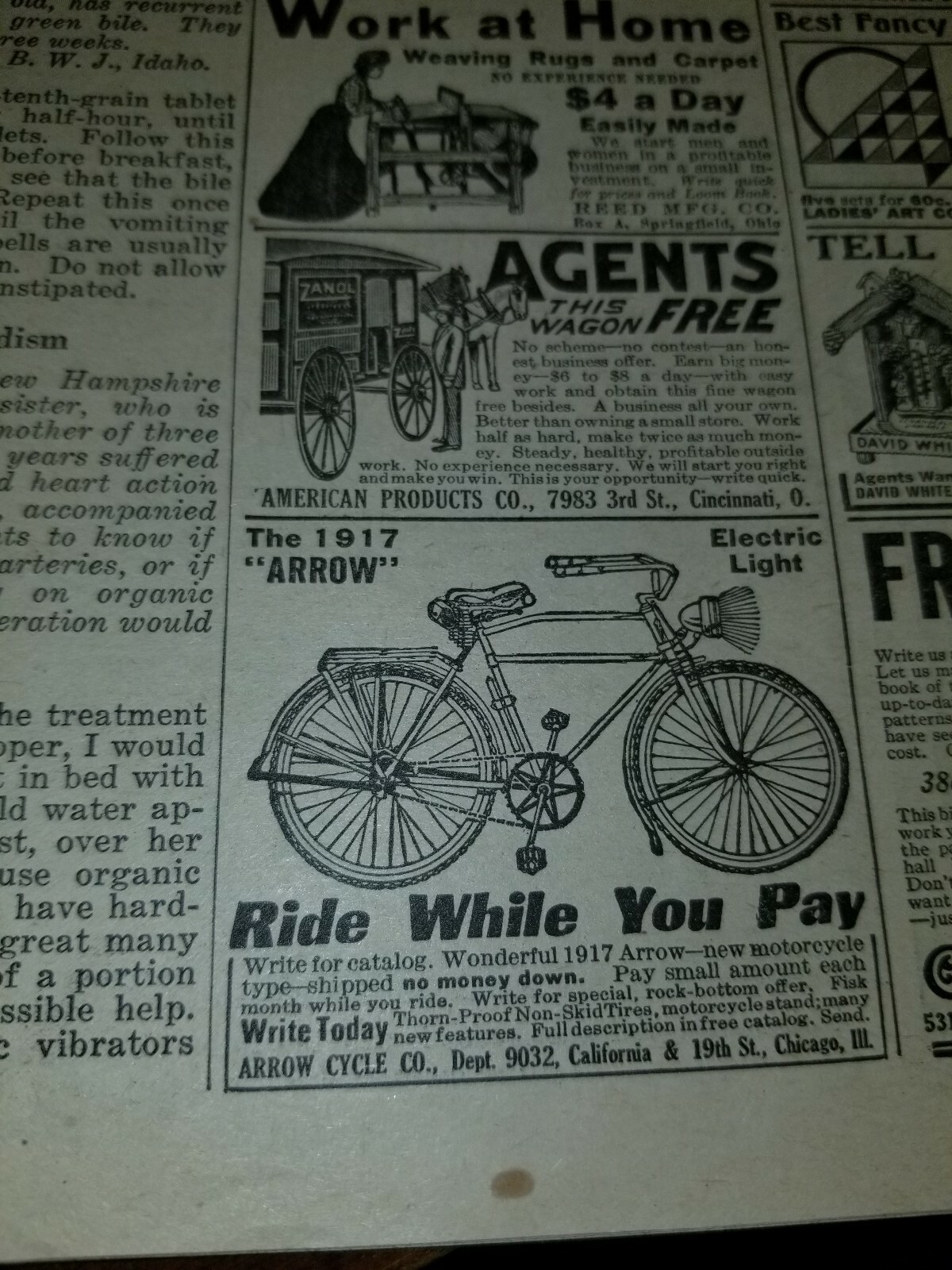 FARM and FIRESIDE The National Farm Paper 1917