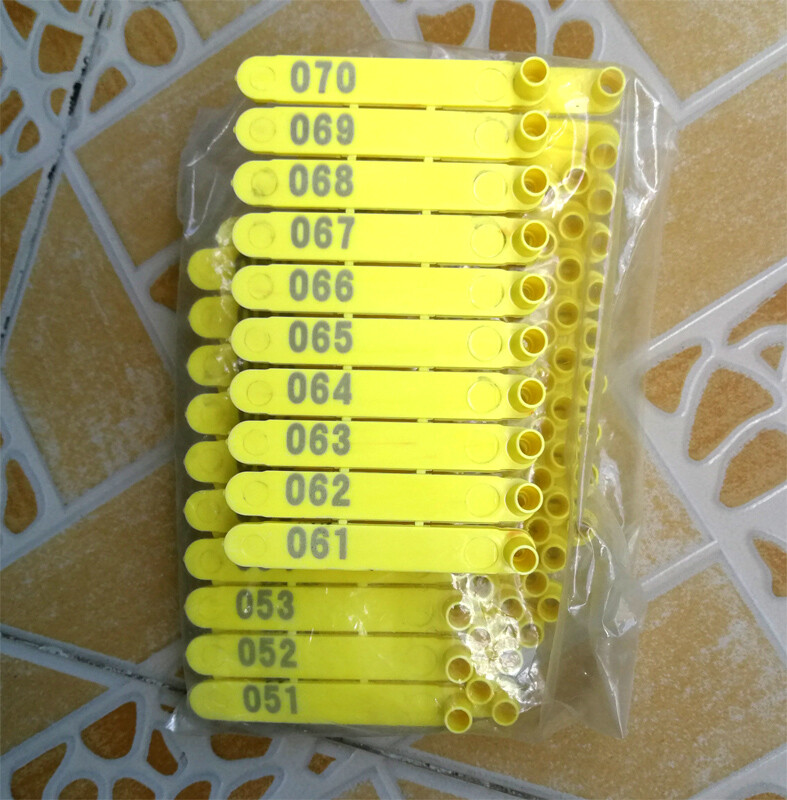 74mm*11.5mm LIVESTOCK tags Ear Tags for Sheep eartag or small animals tag