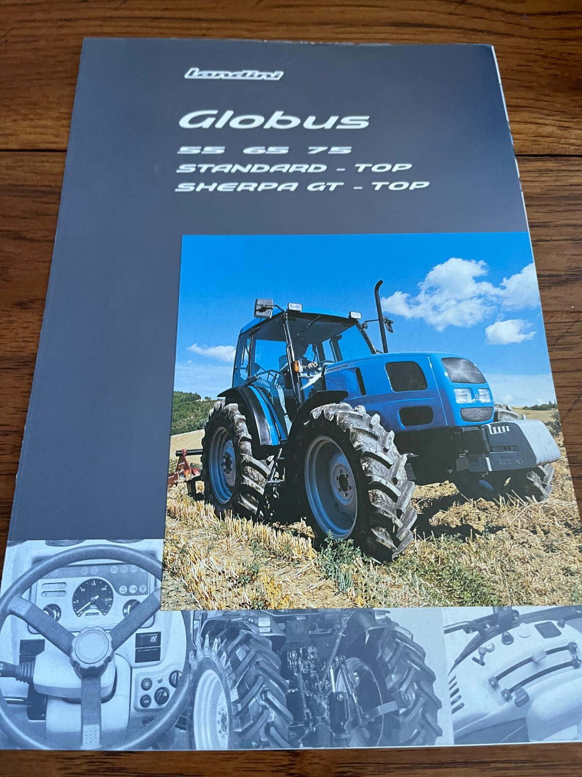 Landini Globus 55 65 80 Top Standard GT Tractor Brochure AMIL22