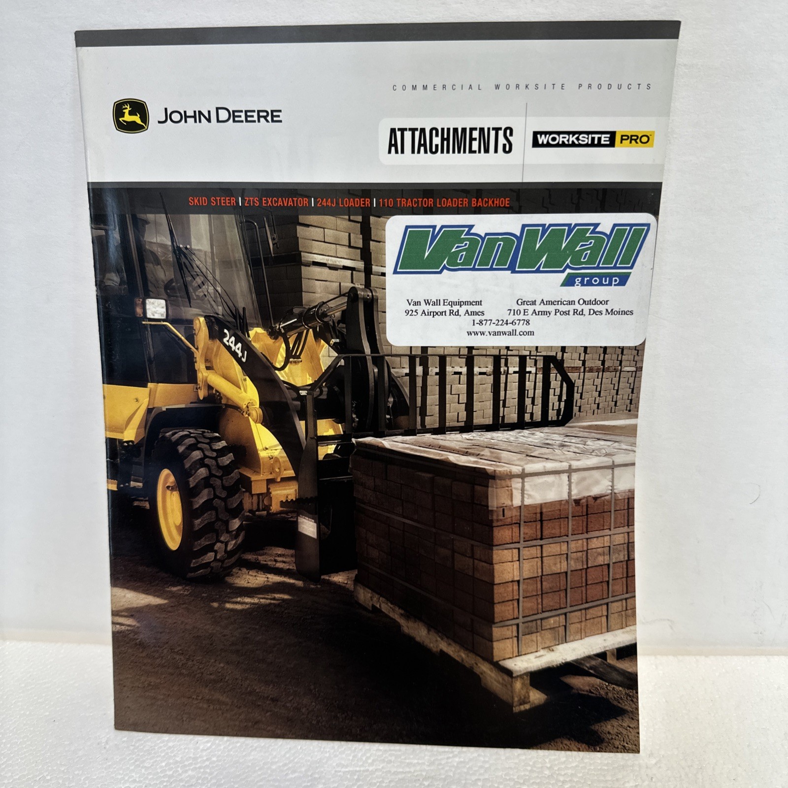 John Deere Commercial Worksite Products Attachments Brochure