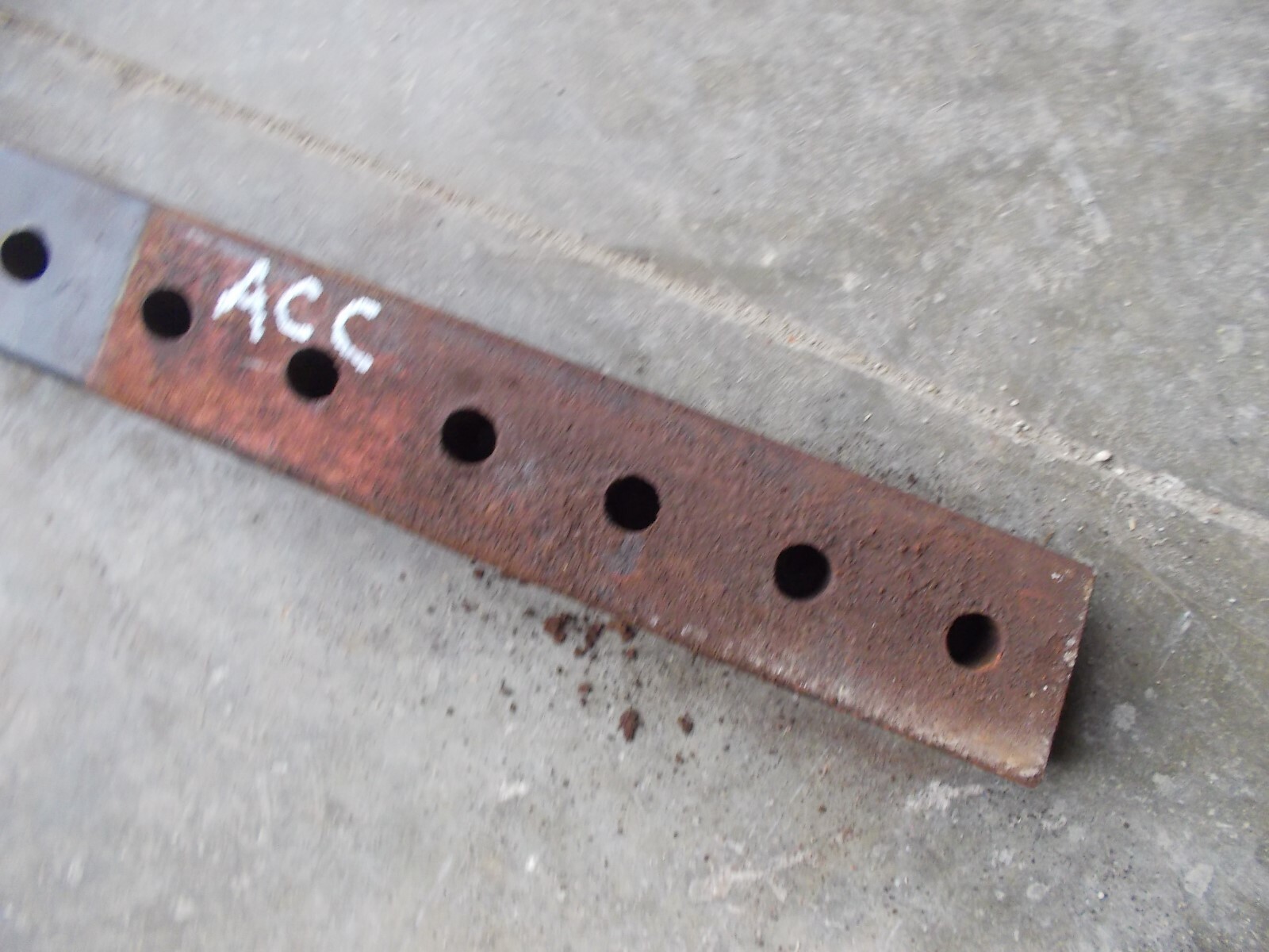 Allis Chalmers C Tractor factory Square wide front end spindle holder bracket (k