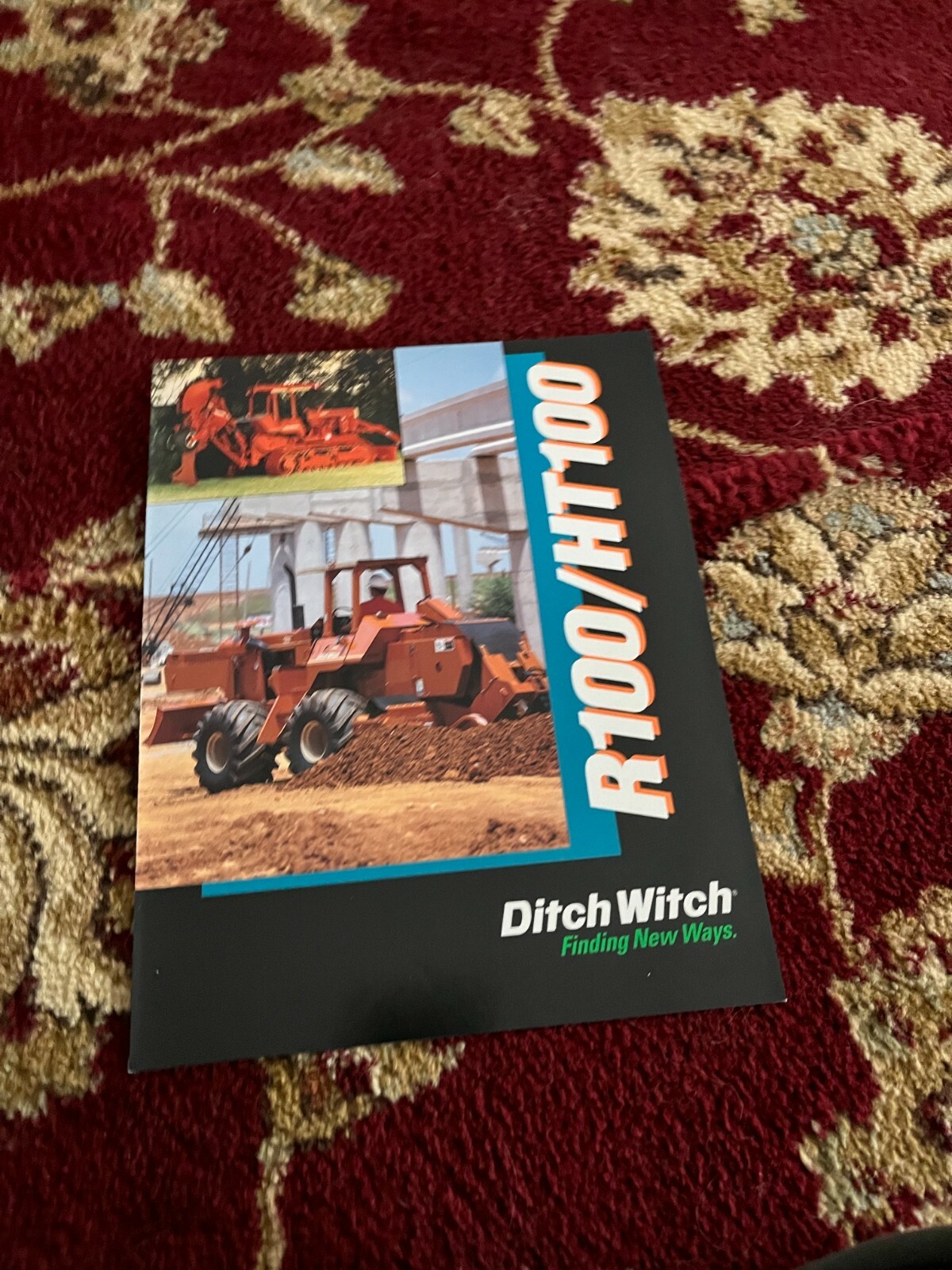 Ditch Witch R100 HT100 Trencher Brochure FCCA