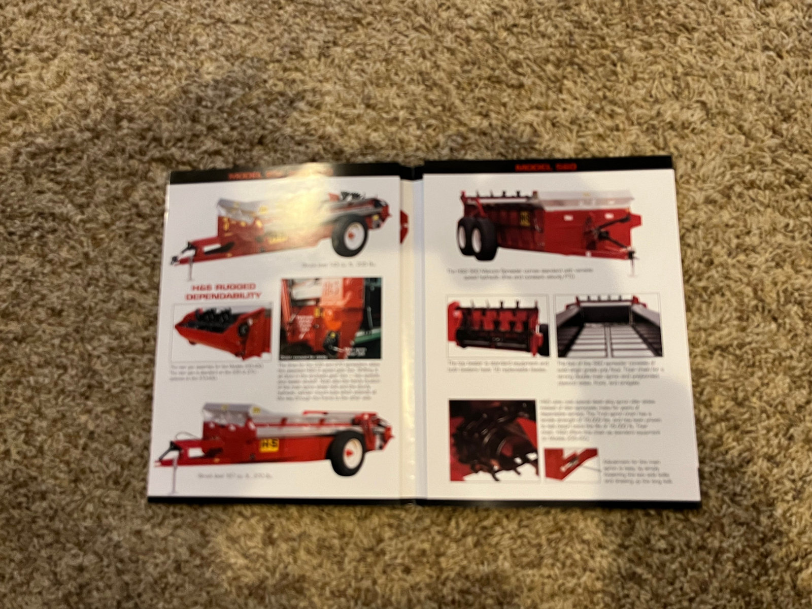 H & S HEAVY DUTY MANURE SPREADERS BROCHURE