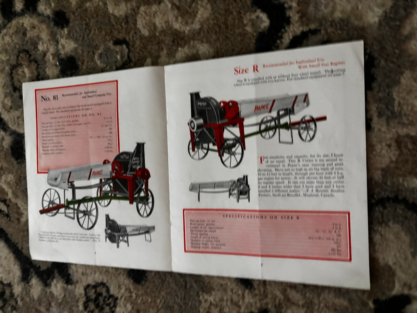 Papec Ensliage Cutters For 1932 Brochure DCPA26