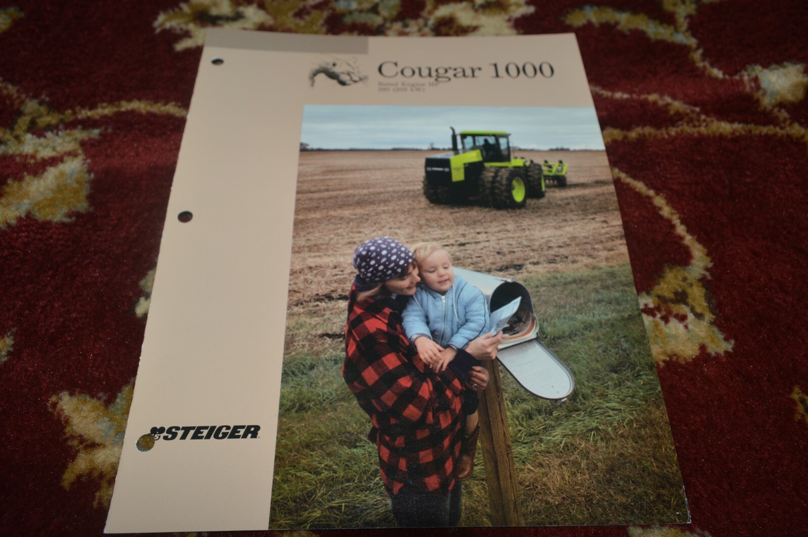 Steiger Cougar 1000 Tractor Brochure FCCA