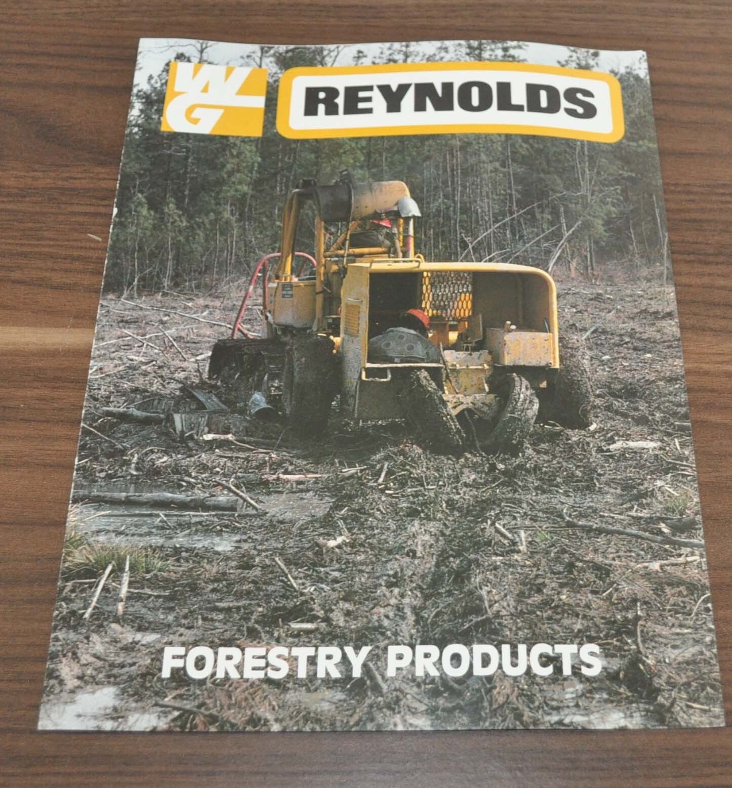 Reynolds Tree Planter Forestry Products Specifications Brochure Prospekt