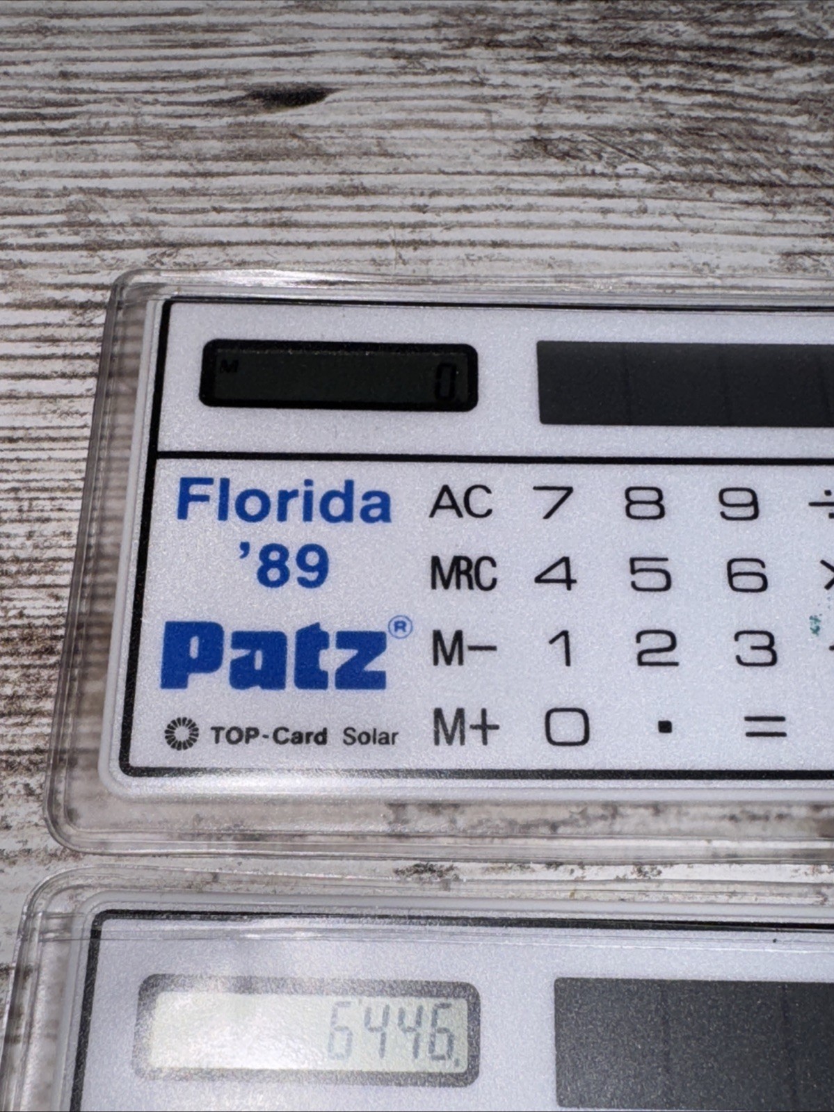 Vintage Patz Farm Feed Equipment Pocket Calculator Patz 1989 Florida Lot Of 2