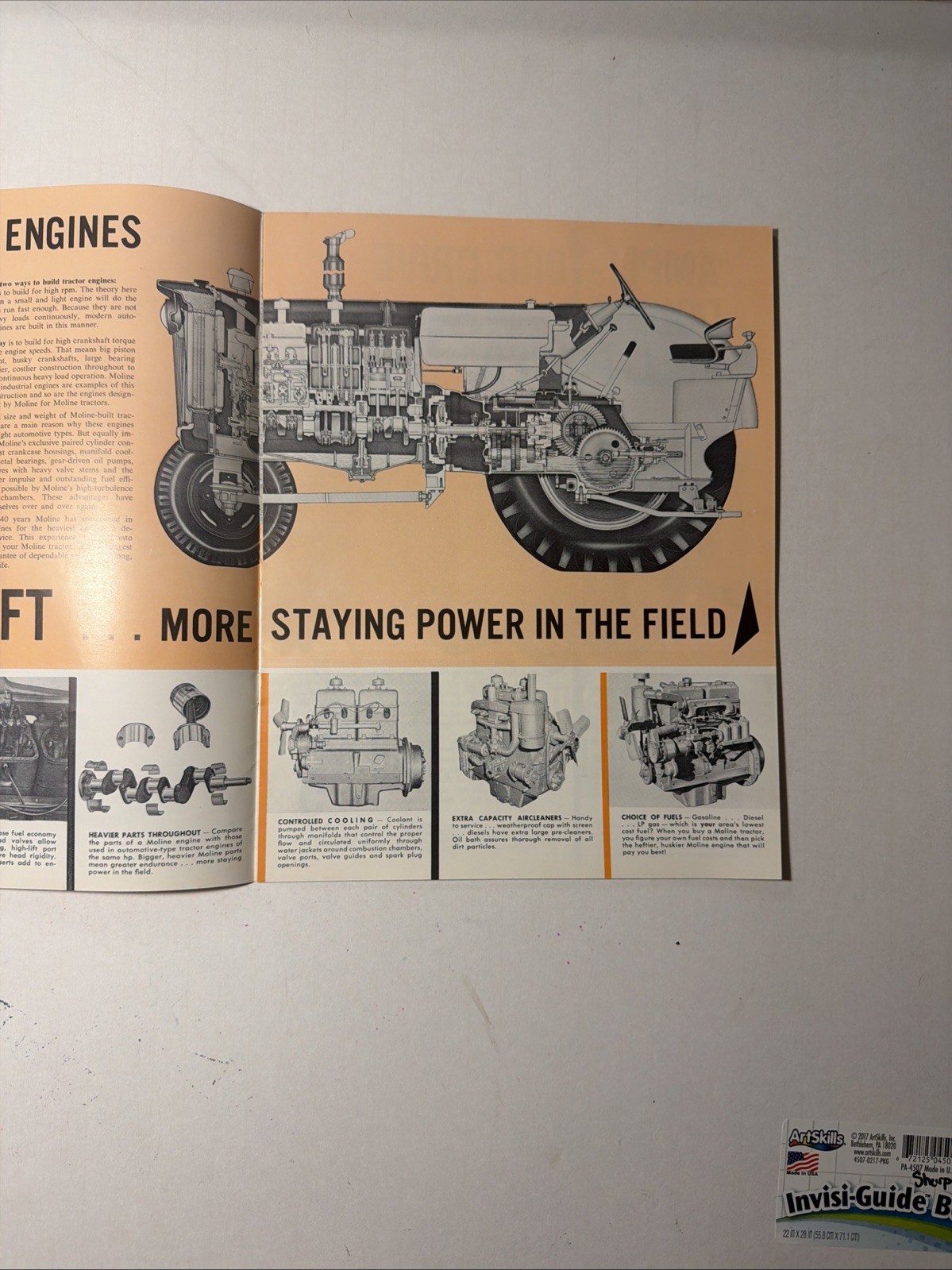 MINNEAPOLIS-MOLINE M5 AND G VI TRACTORS 16 PAGES 1960 Sales Brochure