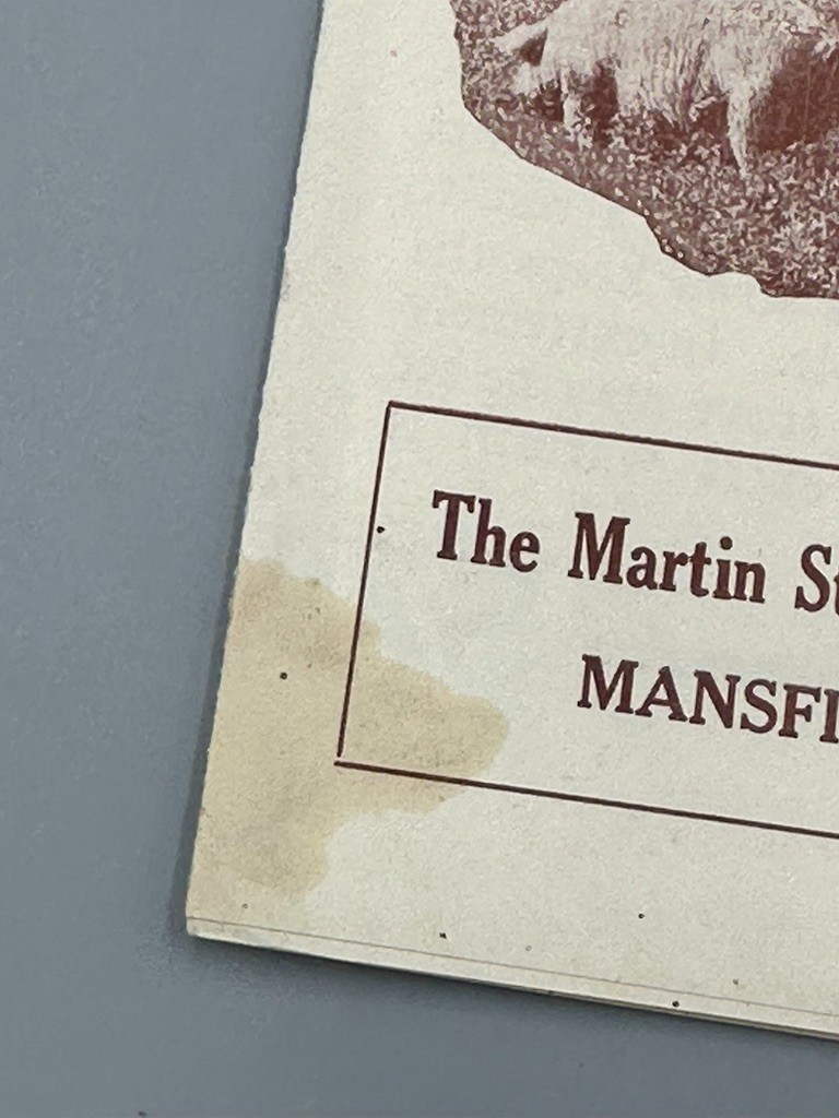 Vintage HOGS Farm MARTIN STEEL FARROWING HOUSE Advertising Brochure MANSFIELD OH