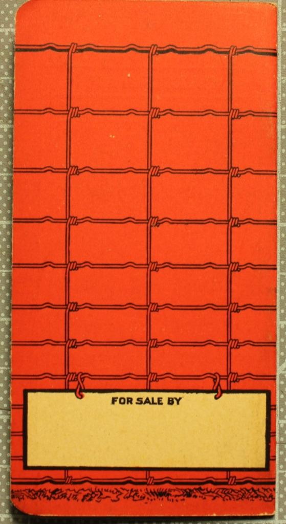 5Different Ag Related Pocket Note Books Funks Royster AM FenceBanner Baugh tra29