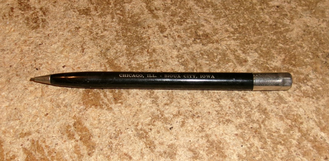 swanson,gilmore,castenholz livestock commission mechanical pencil good used