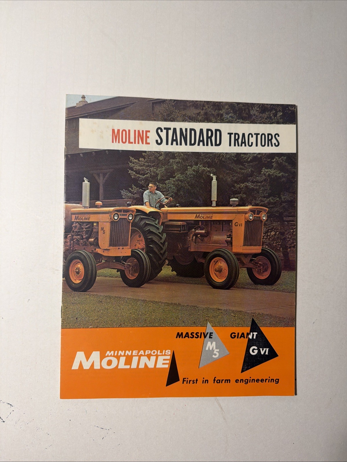 MINNEAPOLIS-MOLINE M5 AND G VI TRACTORS 16 PAGES 1960 Sales Brochure