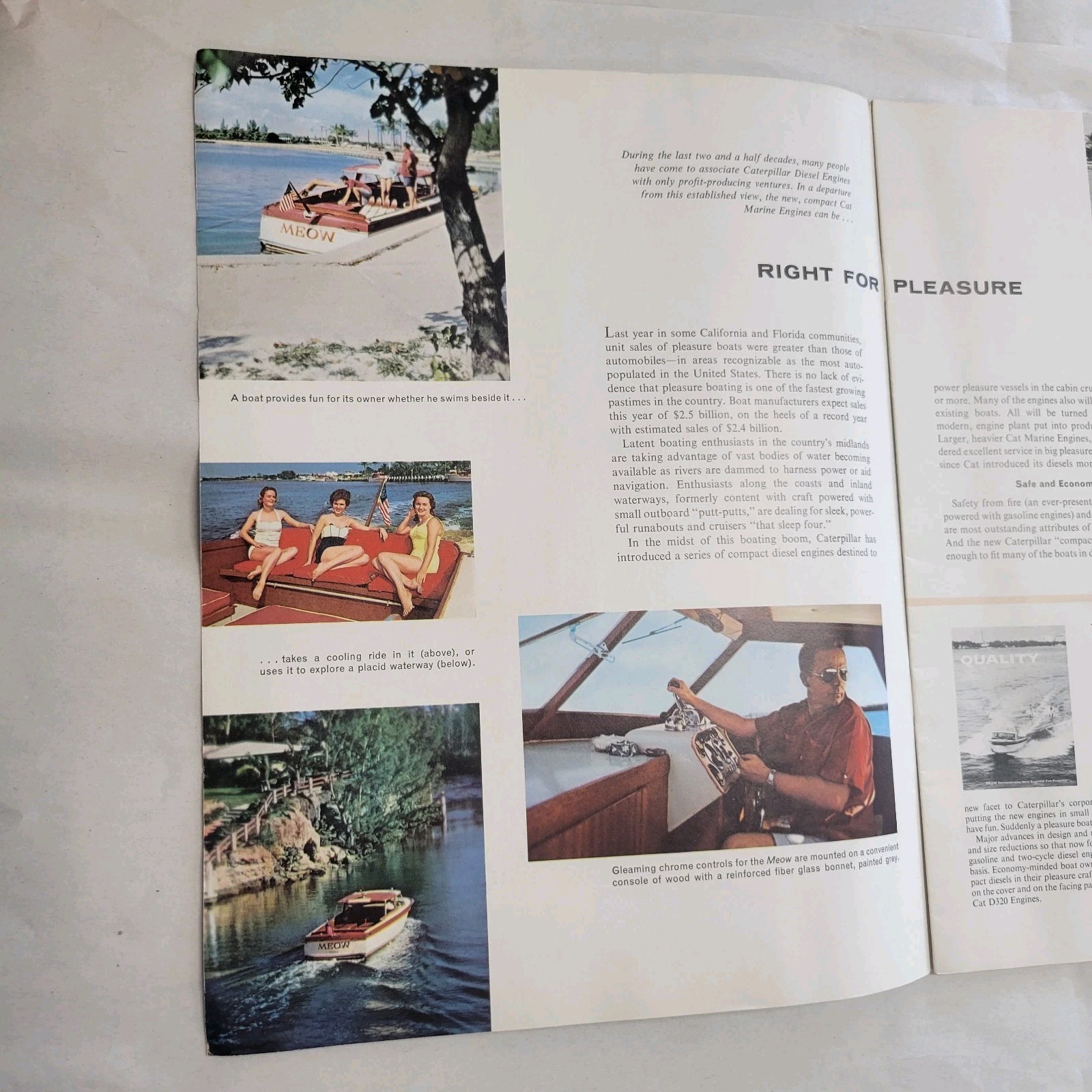 Quality–A Caterpillar Publications Vol. 4, No. 1960 Spring