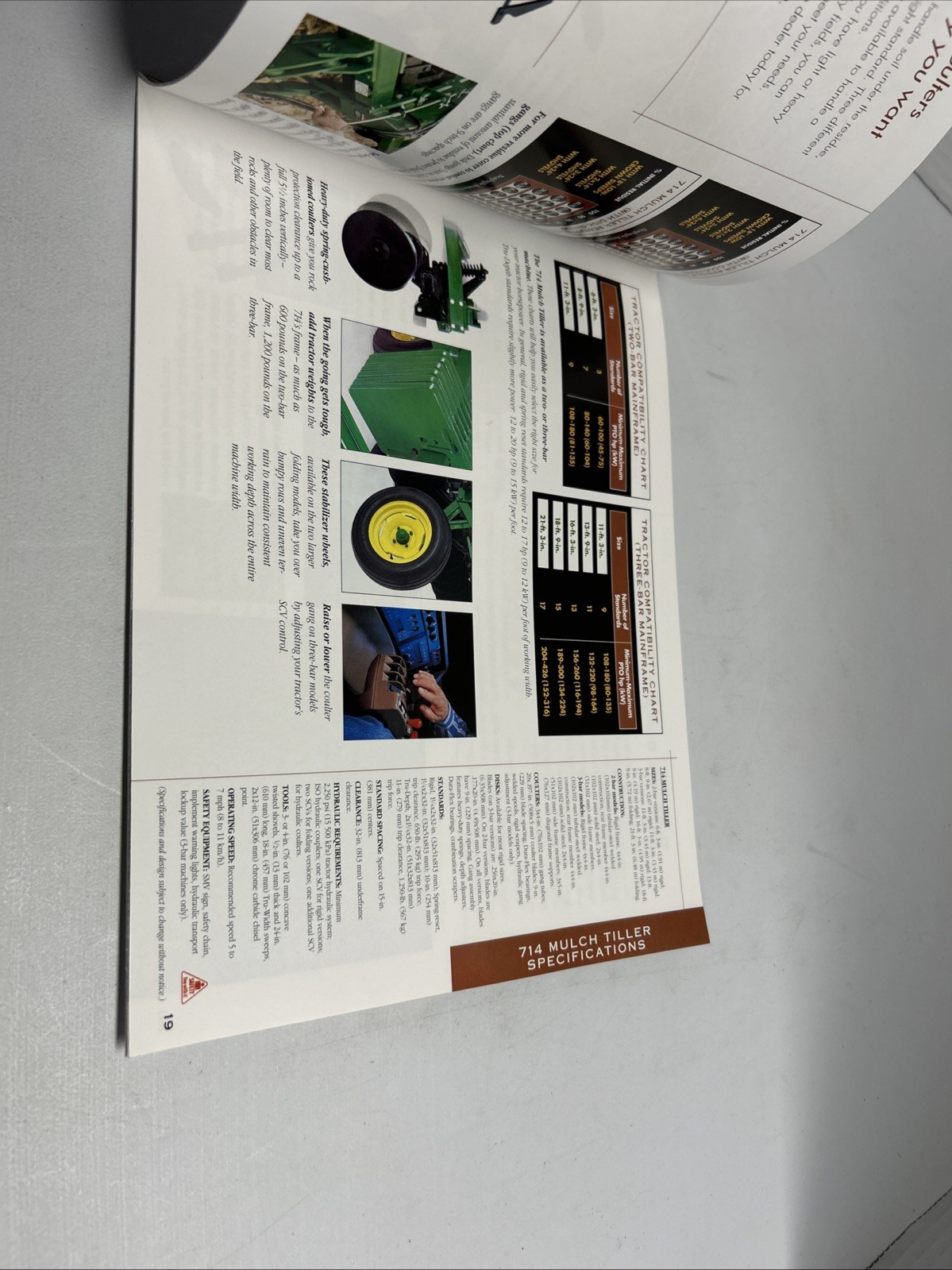 John Deere Primary Tillage Equipment for 1999 Brochure FCCA25