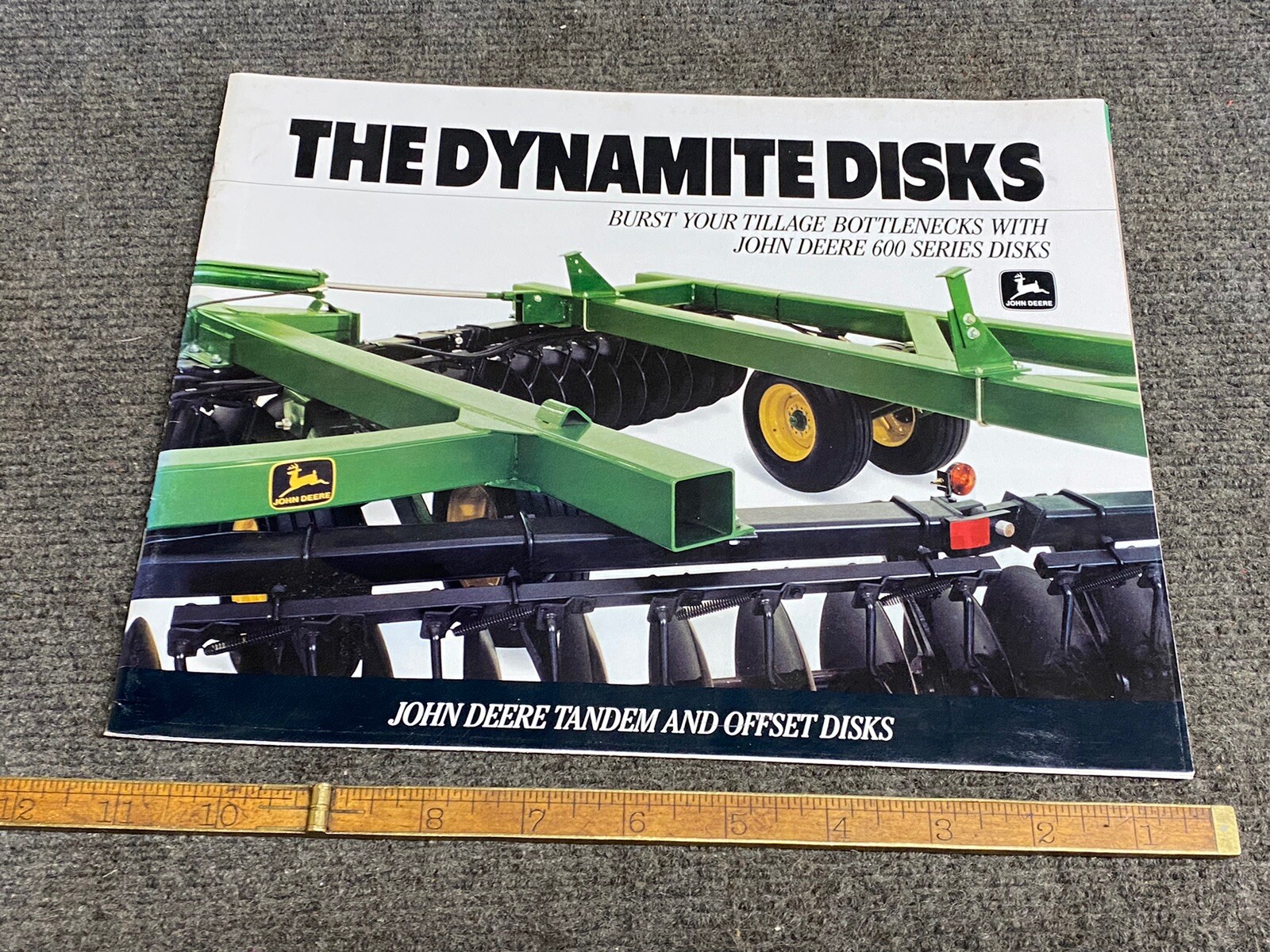 John Deere Disks For 1991 Sales Brochure 32 Pages