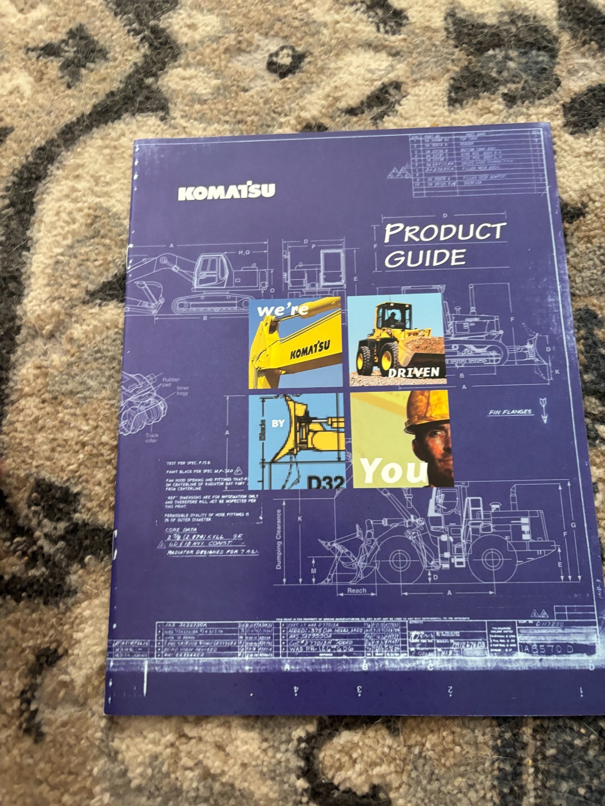 Komatsu Buyers Guide For 1998 Brochure FCCA25