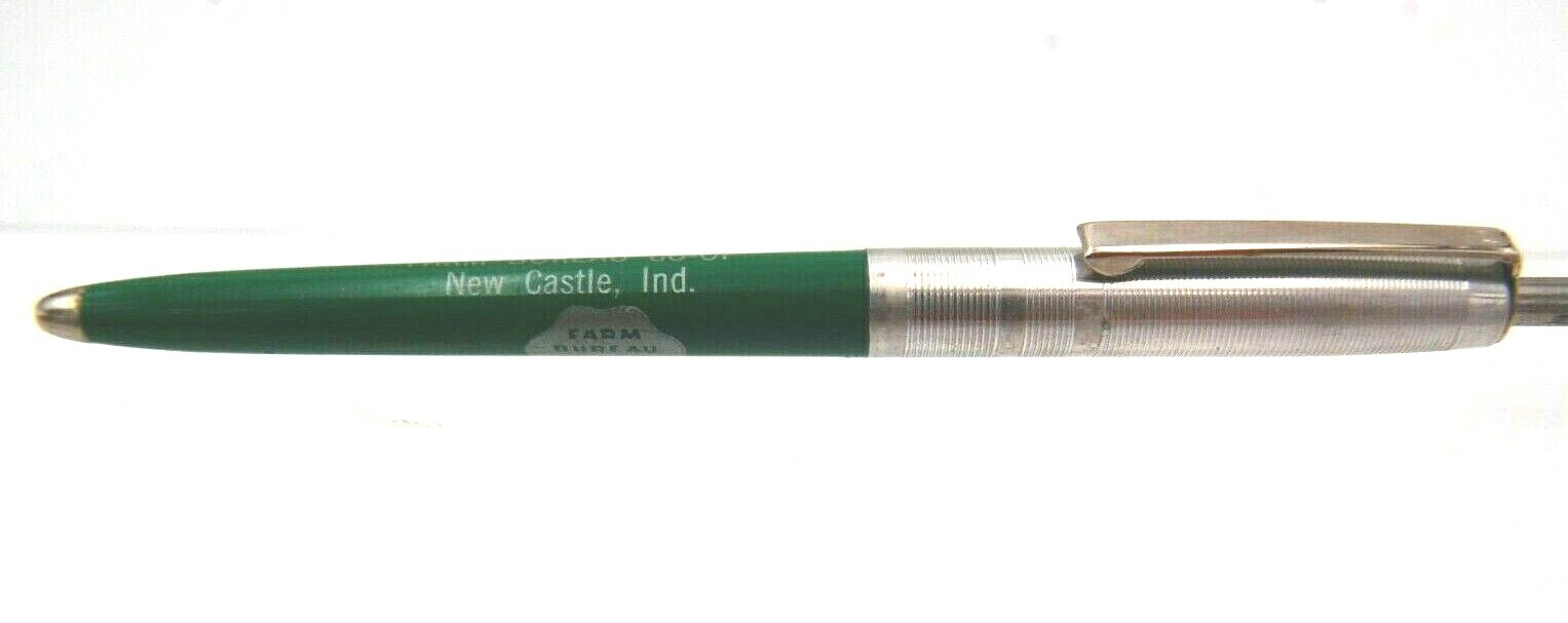 New Castle Indiana Henry County Farm Bureau CO-OP Advertising Click Pen – P1