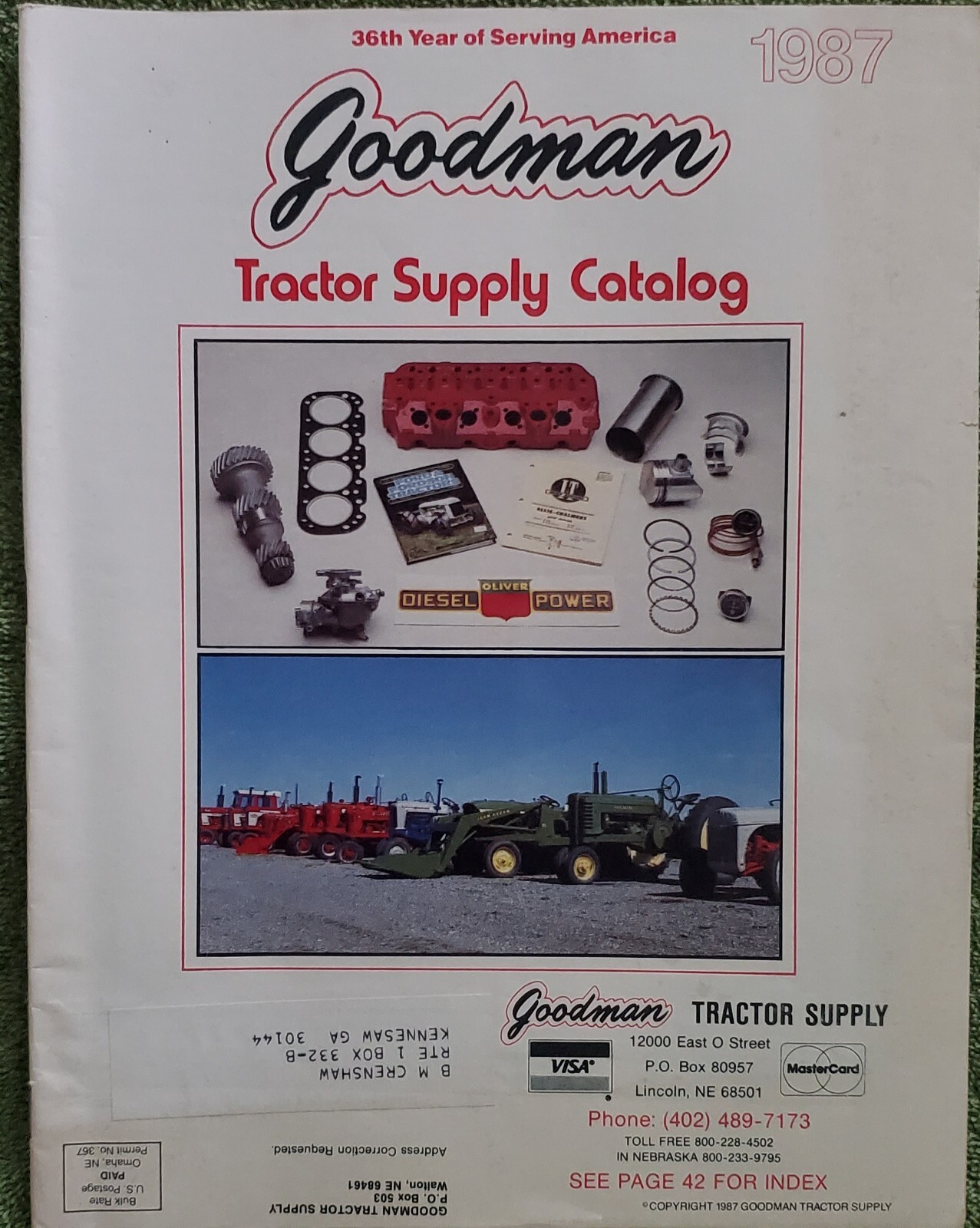 Joe Goodman Tractor Parts Catalogs