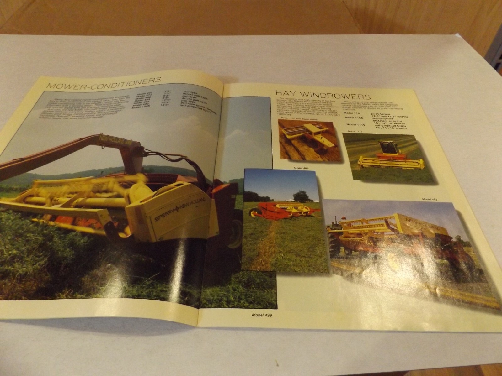 SPERRY NEW HOLLAND NEWS EQUIPMENT BUYER&rsquo;S GUIDE , LIT # 57302