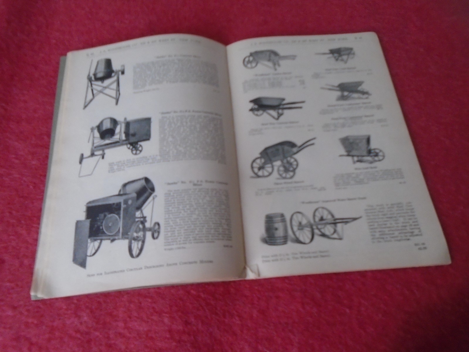 Scarce Vintage 1929 J S Woodhouse Agricultural Implements Machines Catalogue B