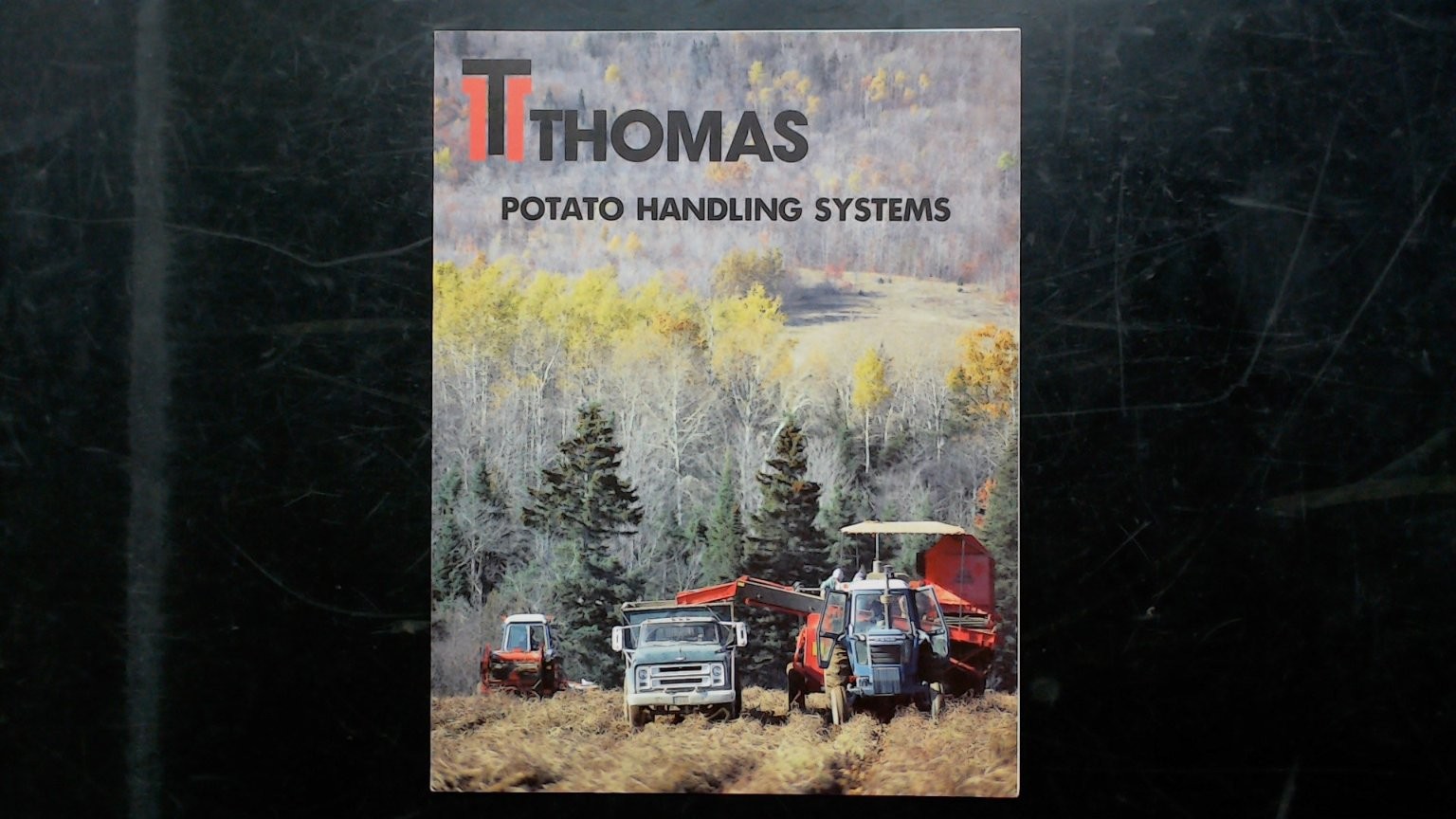 Thomas Potato Handling Systems Brochure Vintage Agricultural Equipment