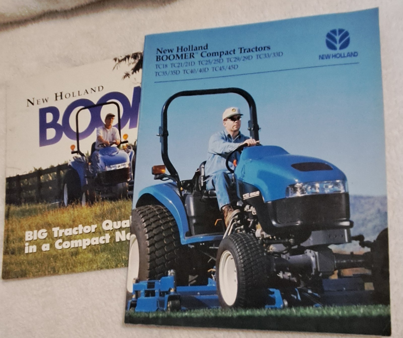 New Holland Boomer Compact Tractor Brochure 2001