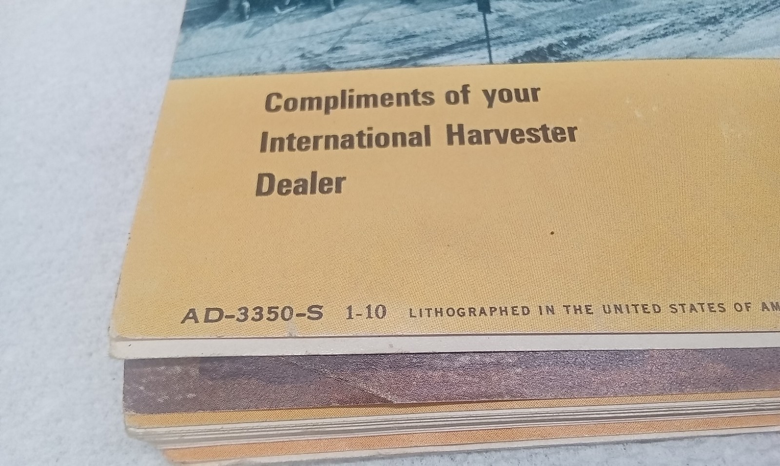 International Harvester Buyers Guide For Summer & Fall 1966 Brochure AD-3350-S