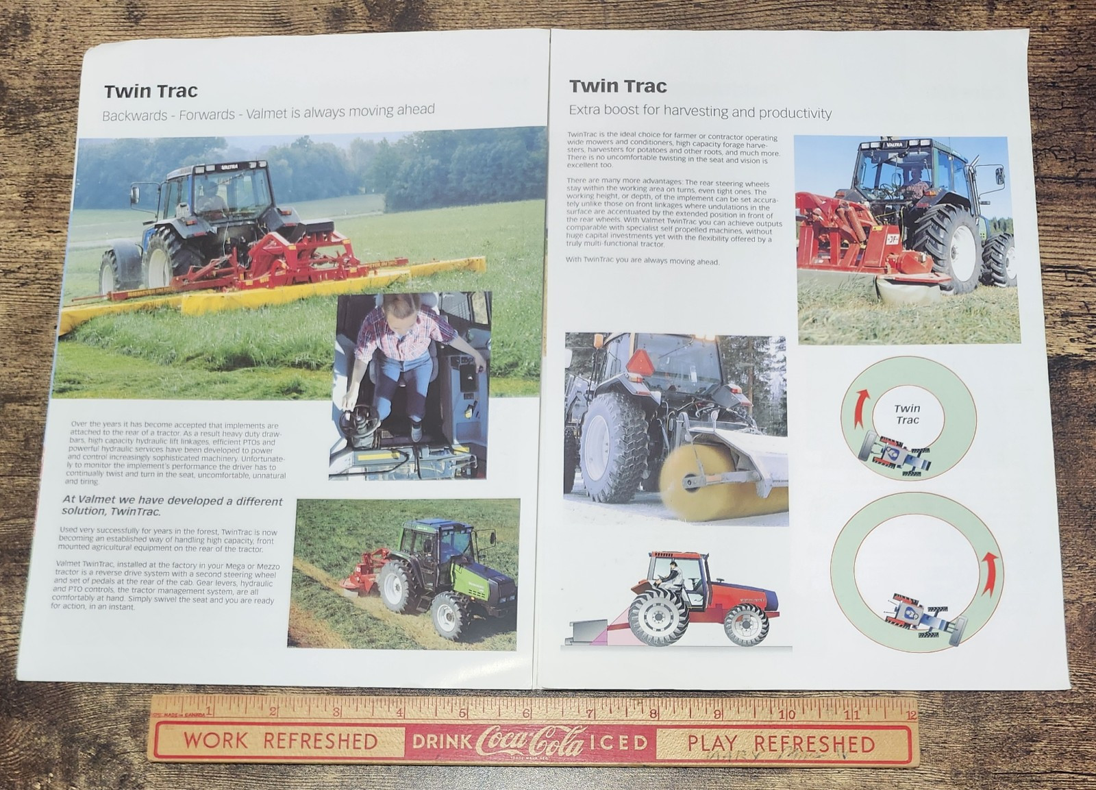 Valtra Valmet PARTEK Tractors Vintage Brochure Finland Tractor Buyers Guide
