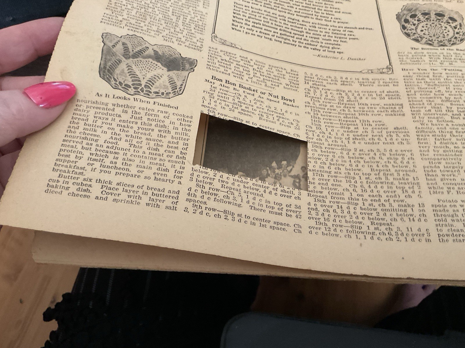 1920 New England Homestead Newspaper Breeding Cow Chart Milk Fairies Ads