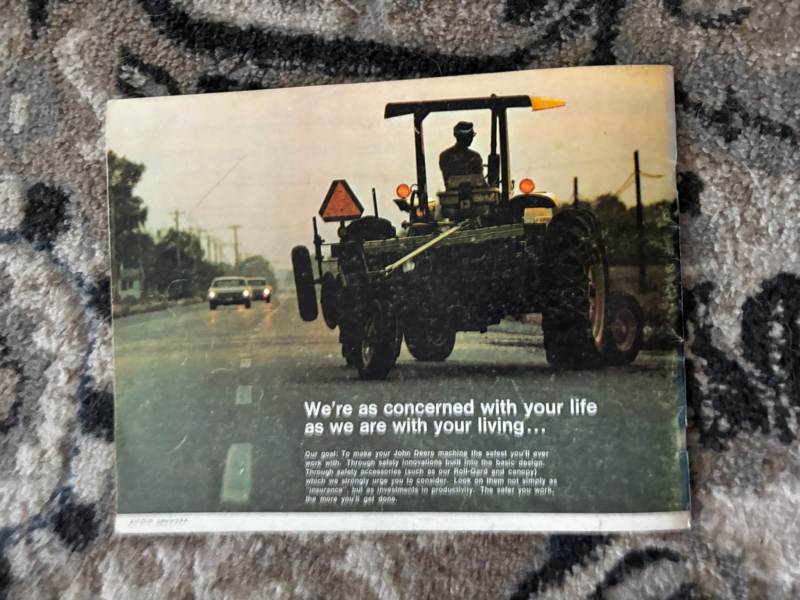 John Deere Row Crop Cultivating Equipment for 1971 Brochure DCPA26