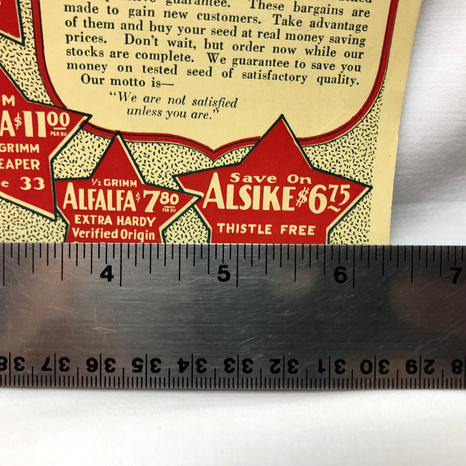 Vintage 1920-30&rsquo;s America&rsquo;s Field Seed Co. Booklet Farming