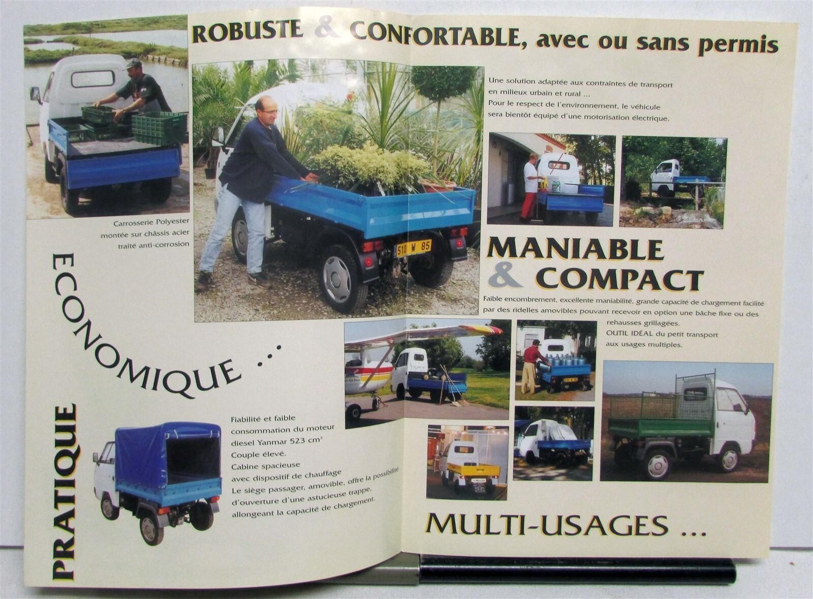 2003 Bellier Multi Use Manageable Comfortable Le Bellier Sales Folder FRENCH