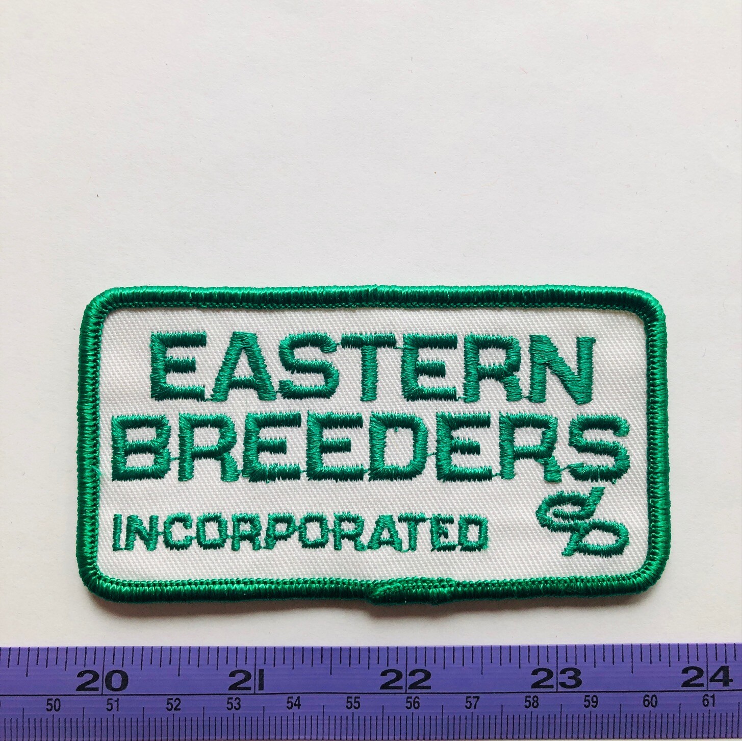Eastern Breeders Inc. Patch Cattle Cow Breeding NOS Vintage Original 70&rsquo;s