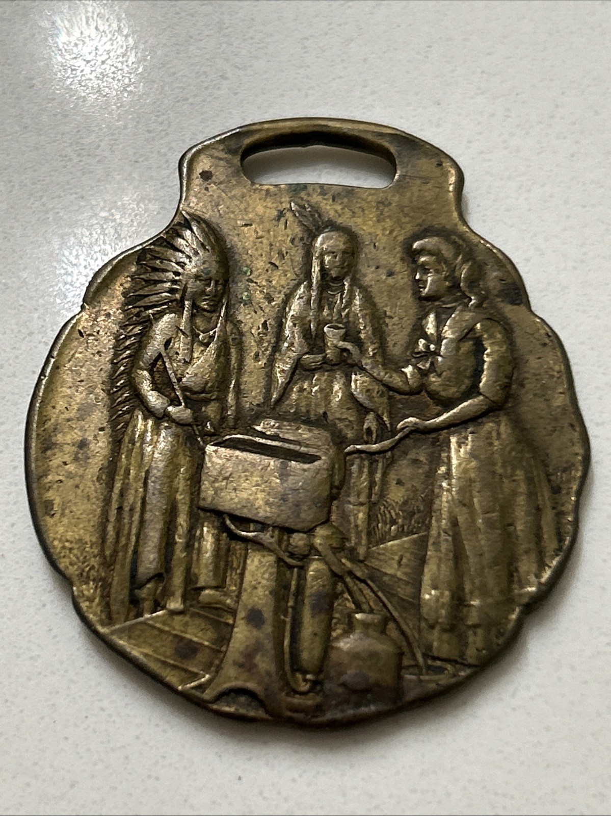 The Sharples Separator Company Advertising Pocket Watch Fob West Chester PA