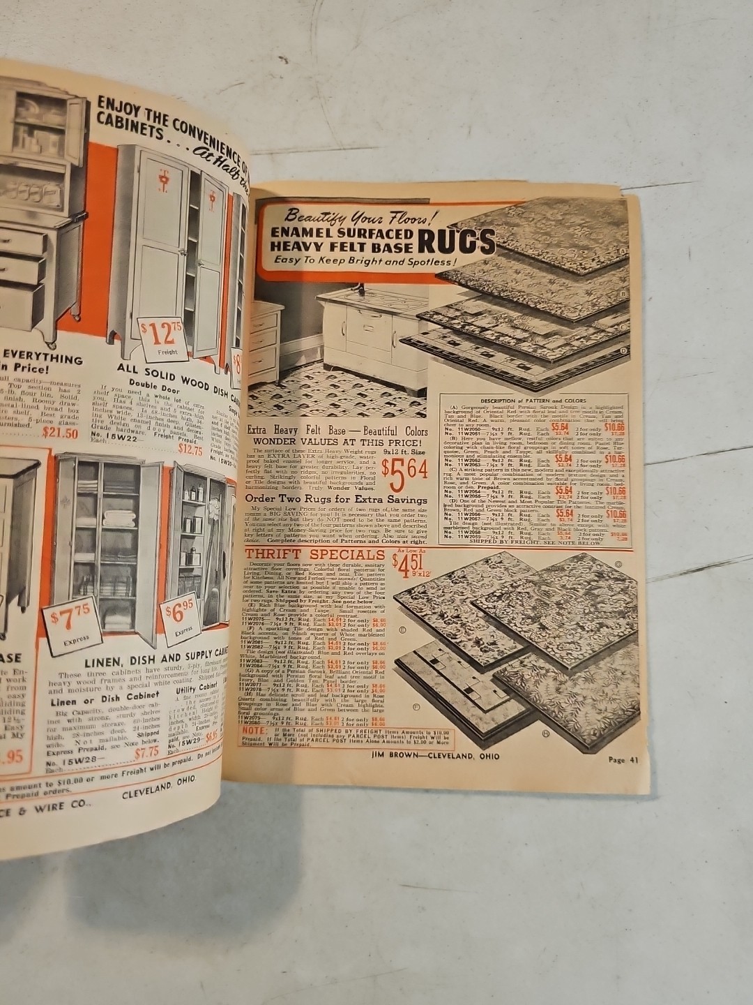 Jim Brown’s 1943 Fall & Winter Catalog. The Brown Fence & Wire Co.