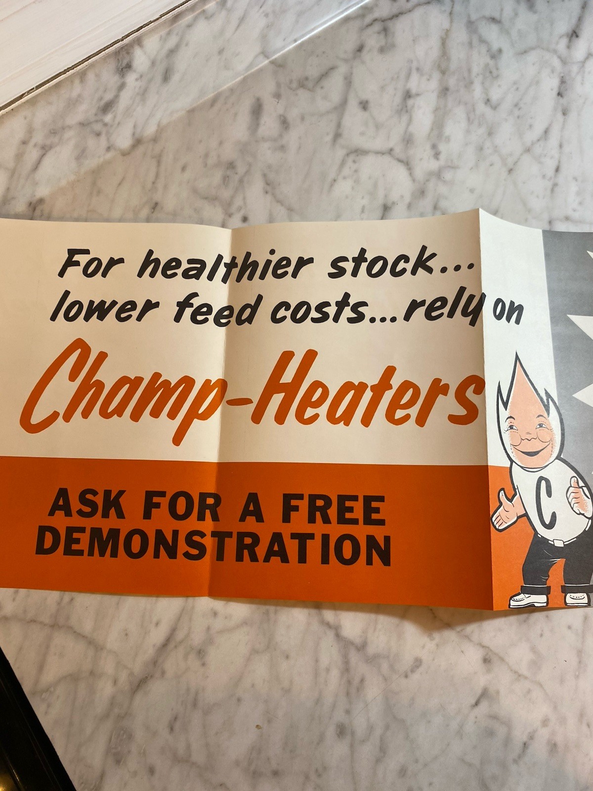 Vintage Original Champ-Heaters Advertisements, Brochures & Signs 1964-65