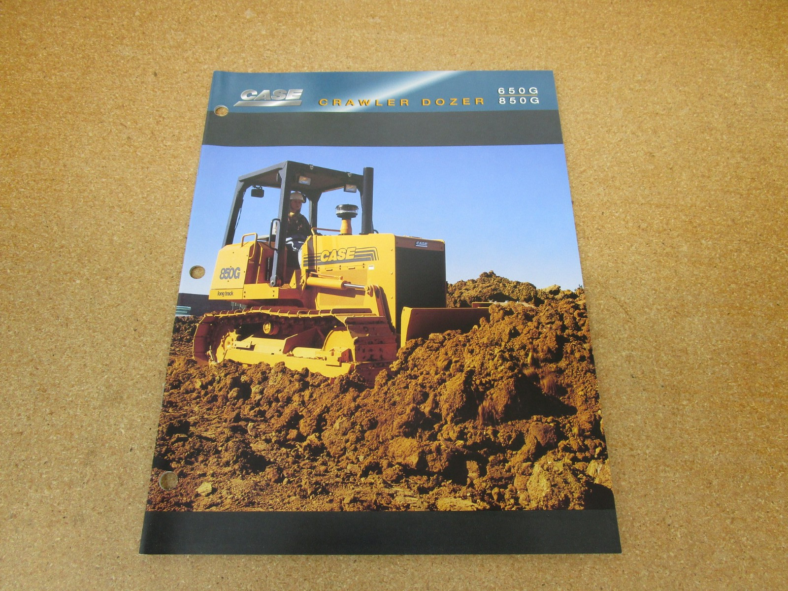 1995 Case 650/850G Crawler Dozer 12 pg sales brochure ORIGINAL construction